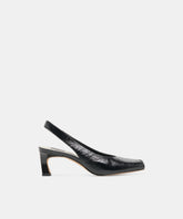 ANABEL HEELS BLACK LEATHER