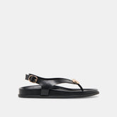 JONY SANDALS BLACK LEATHER