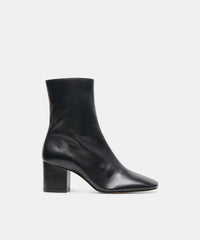 FEYA BOOTIES BLACK LEATHER